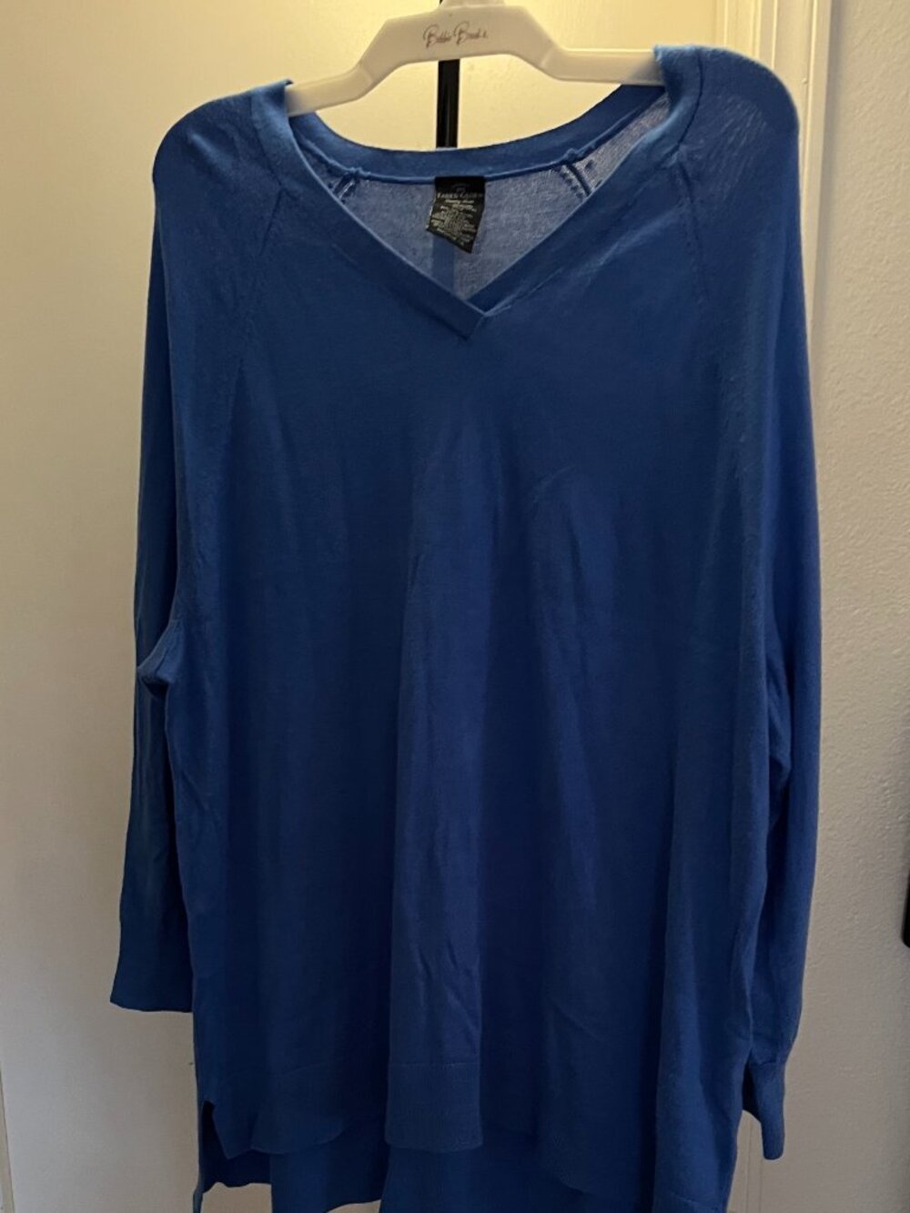 Faded Glory Royal Blue Sweater W 3X